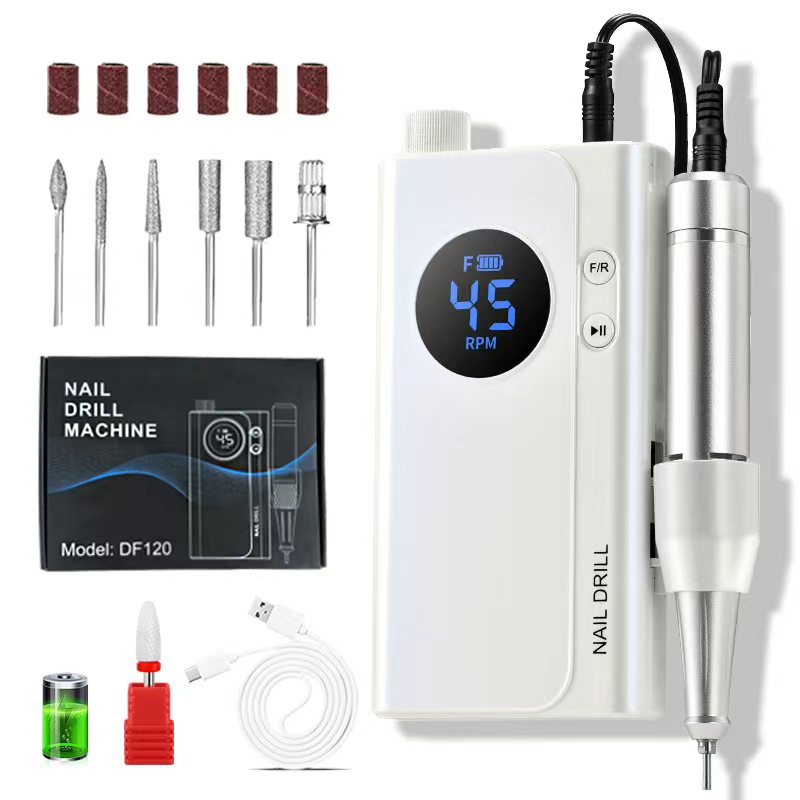 Power Tools Online - Macchina Professionale per Manicure Ricaricabile, 45000