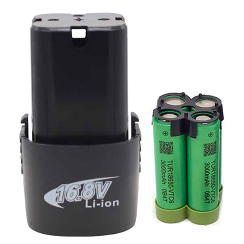Power Tools Online - 1Pc 16.8V Batteria Al Litio 18650