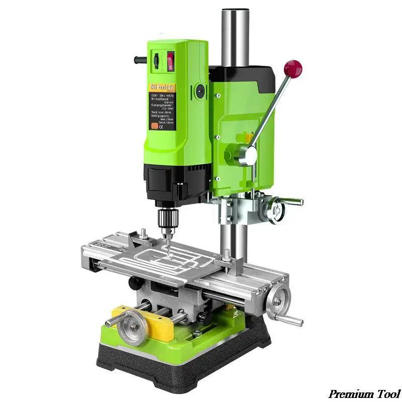 Power Tools For Woodworking - Trapano a Colonna con Base per