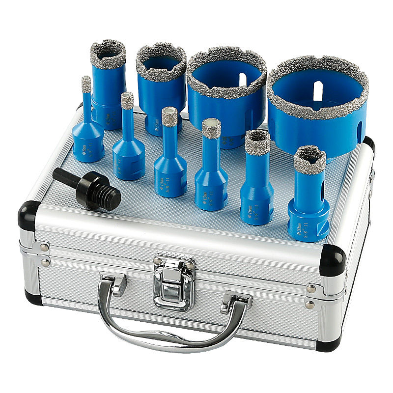 Power Tools For Construction - LOZLIN Set di 10 Punte Diamantate