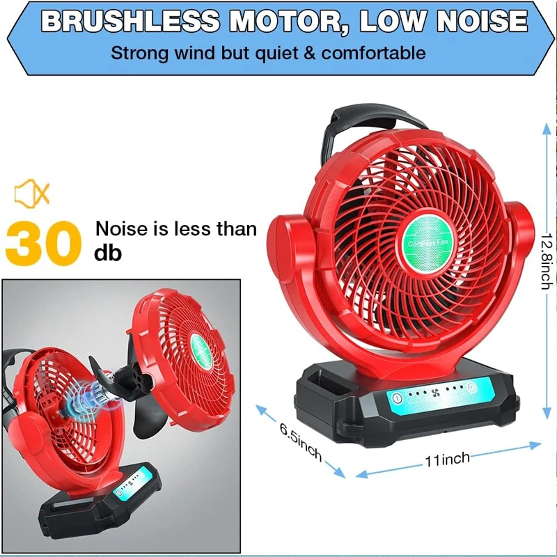 Ventilatore senza fili per Mil - Power Tools For Construction recensione e prezzo