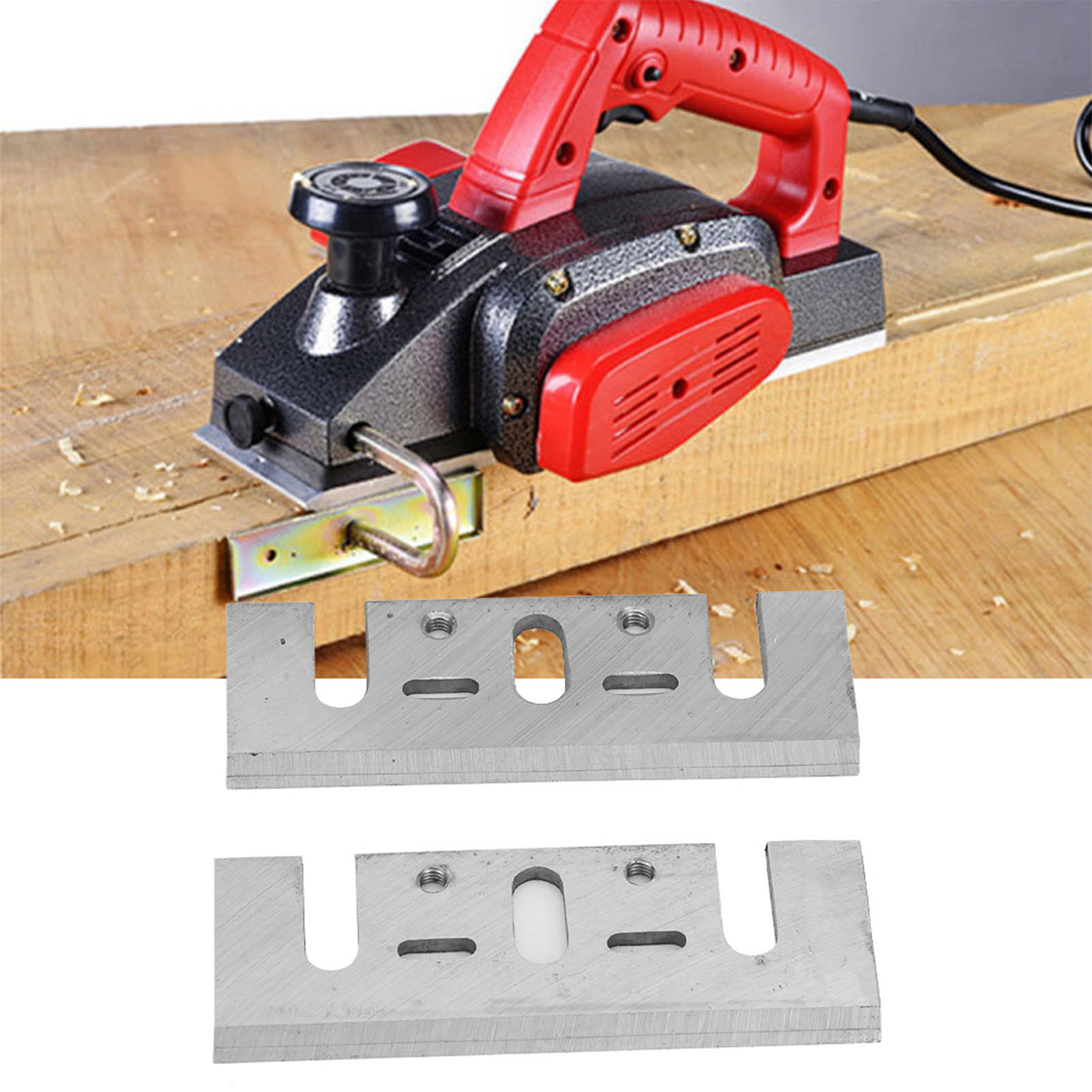 Una coppia di lame di ricambio - Planer Handheld Electric recensione e prezzo