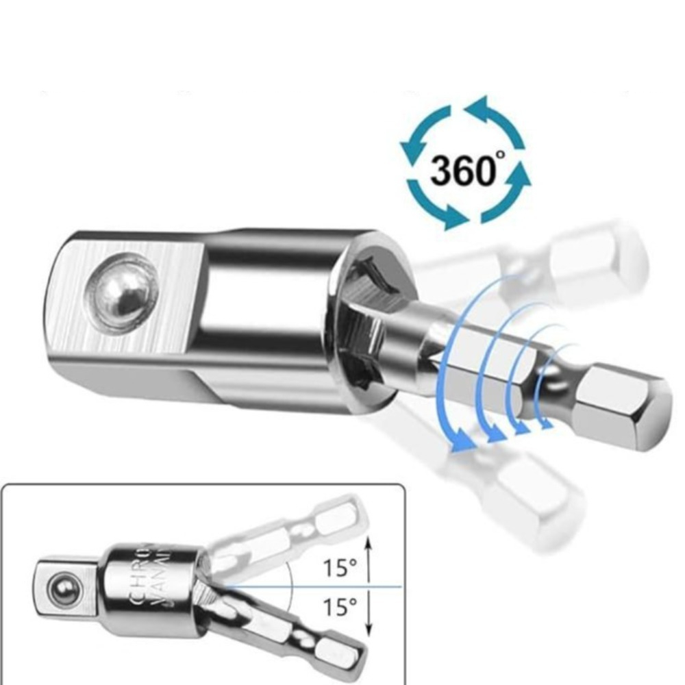 360 °   Set di Adattatori per  - Power Tools Online recensione e prezzo