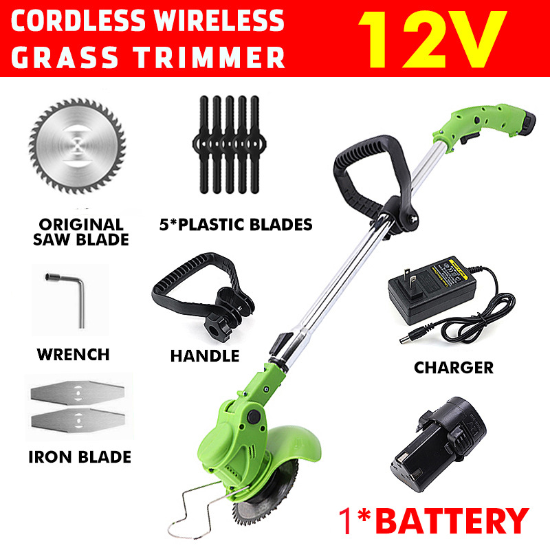 Tagliaerba Elettrico a Batteri - Power Tools Garden recensione e prezzo