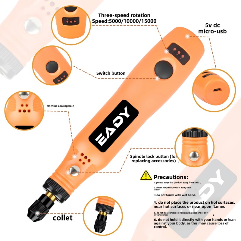 Kit di utensili rotanti senza  - Power Tools For Woodworking recensione e prezzo