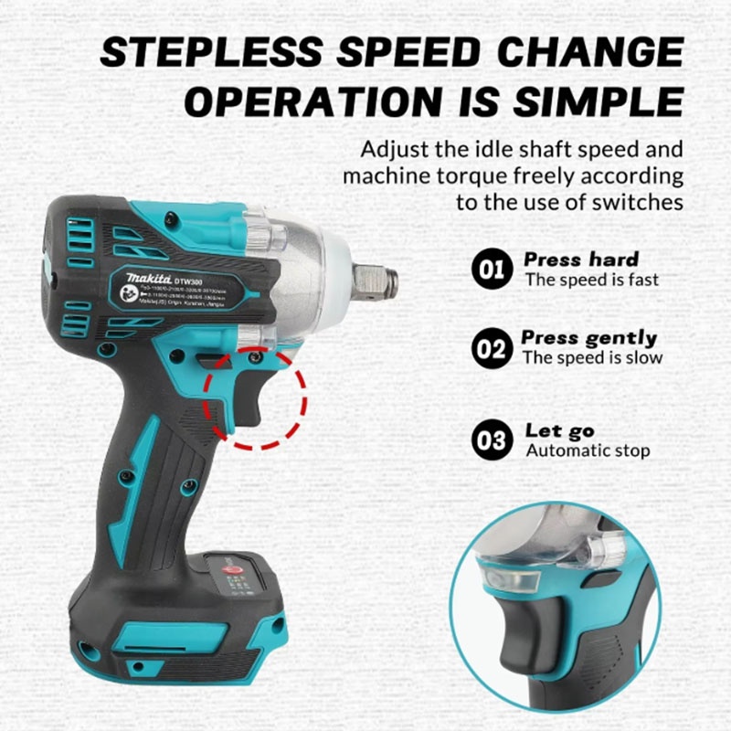 Makita DTW300 18V Avvitatore a - Power Tools Makita Set recensione e prezzo