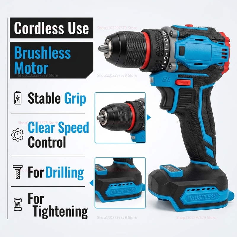 Trapano Avvitatore a Percussio - Power Tools For Construction recensione e prezzo