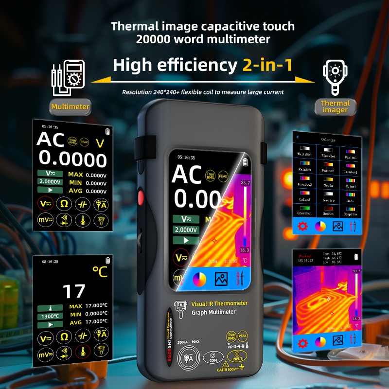 Termocamera Multimetro Portati - Power Tools Images recensione e prezzo