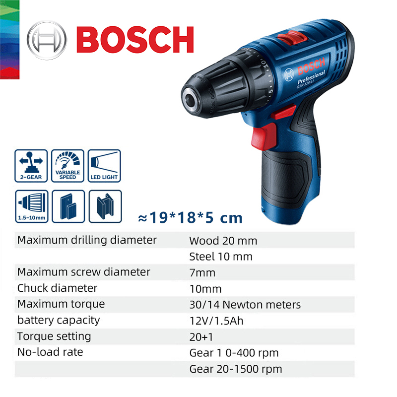 Trapano Elettrico Bosch GSR 12 - Power Tools For Woodworking recensione e prezzo